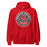 North Shore High School Mustangs Red Classic Unisex Hoodie 215