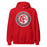 North Shore High School Mustangs Red Classic Unisex Hoodie 216