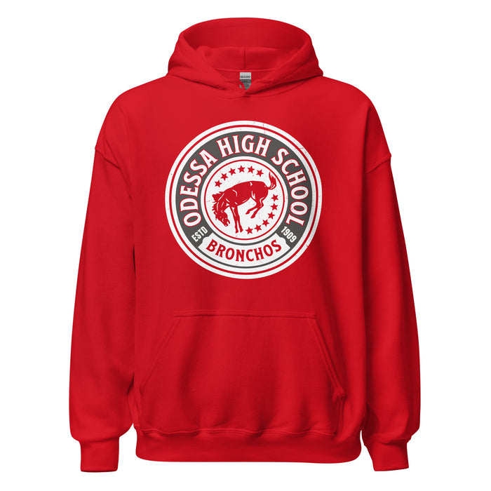 Odessa High School Bronchos Red Classic Unisex Hoodie 220