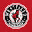 Close-up view of Westfield High School Mustangs Red Classic Unisex Hoodie 220