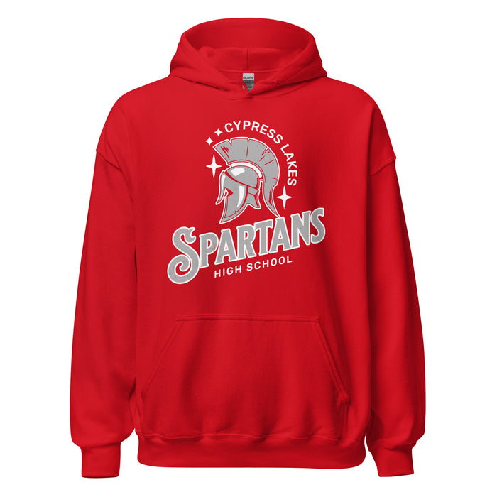 Cypress Lakes High School Spartans Red Classic Unisex Hoodie 232