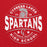 Close-up view of Cypress Lakes High School Spartans Red Classic Unisex Hoodie 218