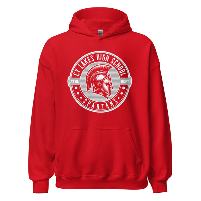 Cypress Lakes High School Spartans Red Classic Unisex Hoodie 224