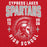 Close-up view of Cypress Lakes High School Spartans Red Classic Unisex Hoodie 204