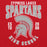 Close-up view of Cypress Lakes High School Spartans Red Classic Unisex Hoodie 213