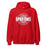 Cypress Lakes High School Spartans Red Classic Unisex Hoodie 011