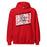 Del Valle High School Cardinals Red Classic Unisex Hoodie 223