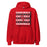 Del Valle High School Cardinals Red Classic Unisex Hoodie 235