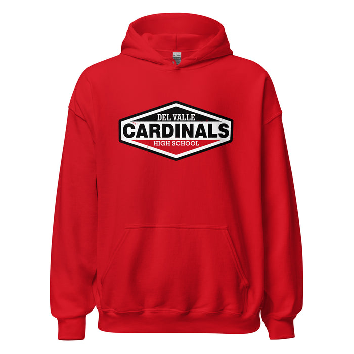 Del Valle High School Cardinals Red Classic Unisex Hoodie 009