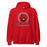 Del Valle High School Cardinals Red Classic Unisex Hoodie 226