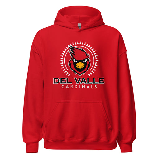 Del Valle High School Cardinals Red Classic Unisex Hoodie 226
