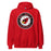 Del Valle High School Cardinals Red Classic Unisex Hoodie 216