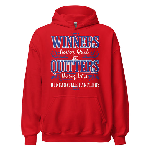 Duncanville High School Panthers Red Classic Unisex Hoodie 237