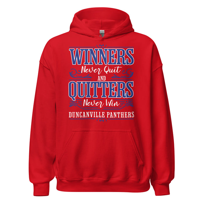 Duncanville High School Panthers Red Classic Unisex Hoodie 237