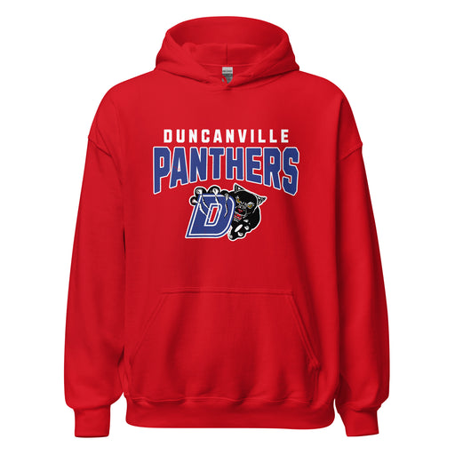 Duncanville High School Panthers Red Classic Unisex Hoodie 234