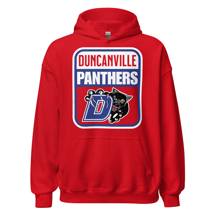 Duncanville High School Panthers Red Classic Unisex Hoodie 001