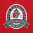 Close-up view of The Woodlands High School Highlanders Red Classic Unisex Hoodie 212