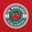 Close-up view of The Woodlands High School Highlanders Red Classic Unisex Hoodie 203