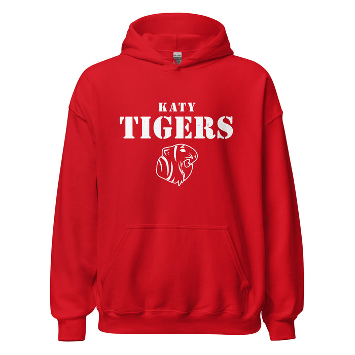 Katy High School Tigers Red Classic Unisex Hoodie 017