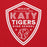 Close-up view of Katy High School Tigers Red Classic Unisex Hoodie 225