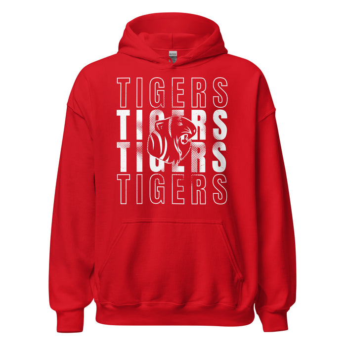 Katy High School Tigers Red Classic Unisex Hoodie 233