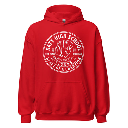 Katy High School Tigers Red Classic Unisex Hoodie 215