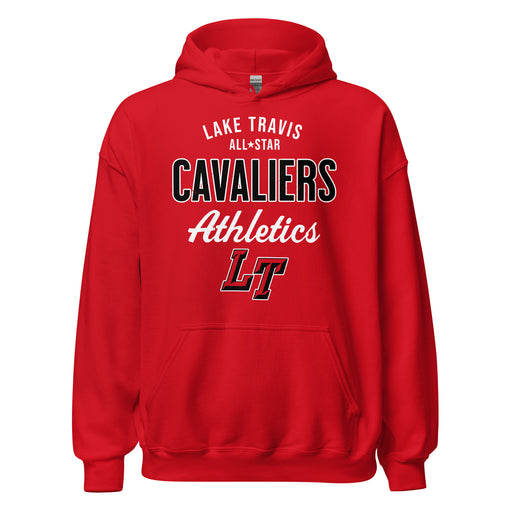 Lake Travis High School Cavaliers Red Classic Unisex Hoodie 034