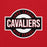 Close-up view of Lake Travis High School Cavaliers Red Classic Unisex Hoodie 011