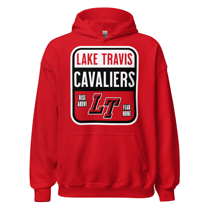 Lake Travis High School Cavaliers Red Classic Unisex Hoodie 001