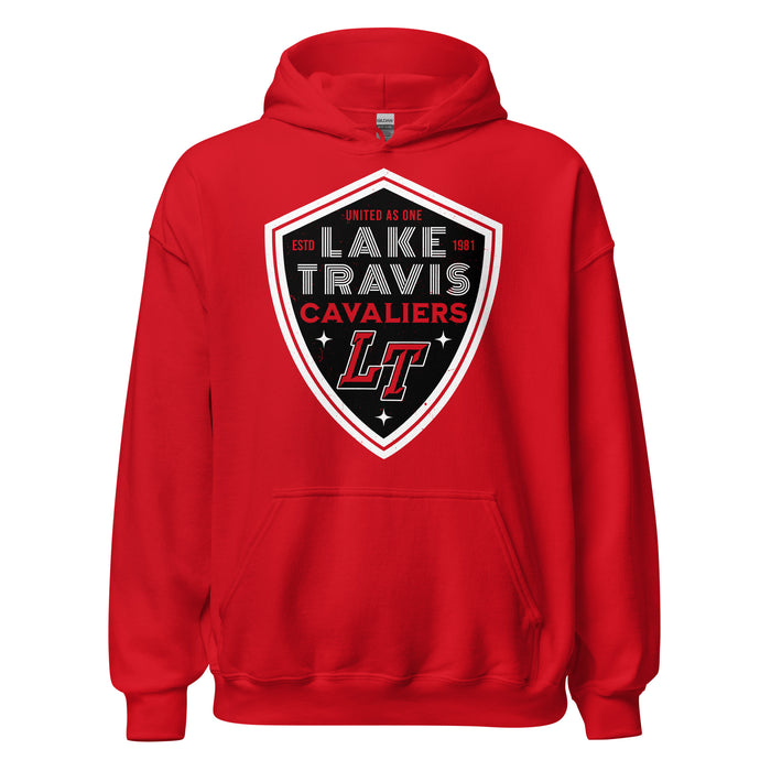 Lake Travis High School Cavaliers Red Classic Unisex Hoodie 225