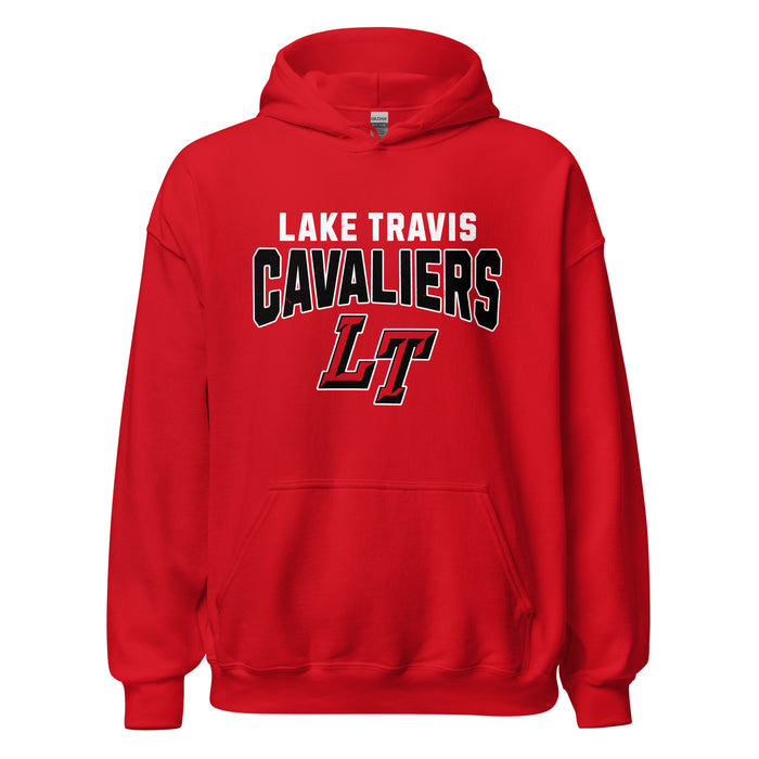 Lake Travis High School Cavaliers Red Classic Unisex Hoodie 234