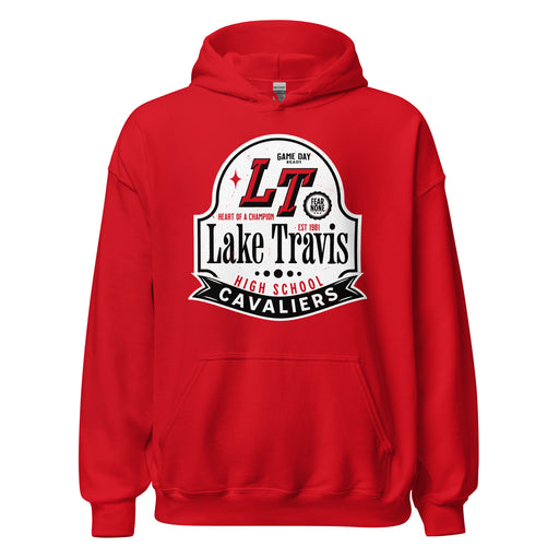 Lake Travis High School Cavaliers Red Classic Unisex Hoodie 219