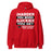 North Shore High School Mustangs Red Classic Unisex Hoodie 238