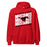 North Shore High School Mustangs Red Classic Unisex Hoodie 223