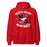 North Shore High School Mustangs Red Classic Unisex Hoodie 228