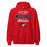 North Shore High School Mustangs Red Classic Unisex Hoodie 034