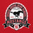 Close-up view of North Shore High School Mustangs Red Classic Unisex Hoodie 212