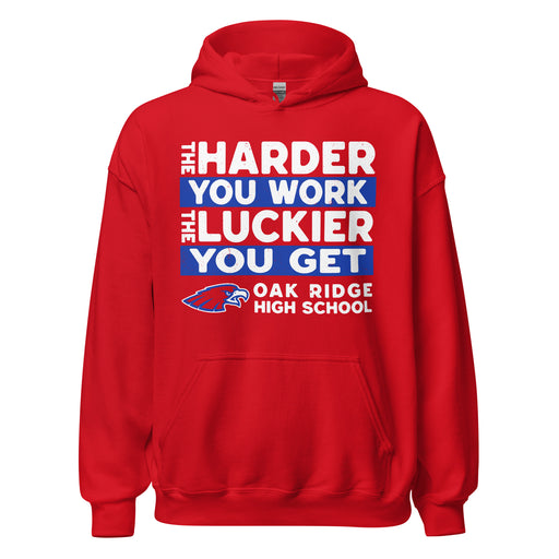 Oak Ridge High School War Eagles Red Classic Unisex Hoodie 238