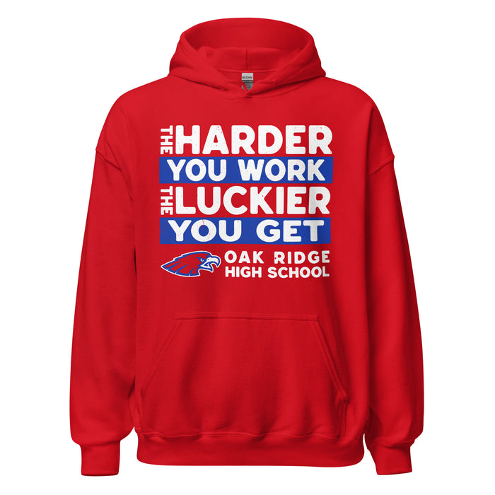 Oak Ridge High School War Eagles Red Classic Unisex Hoodie 238