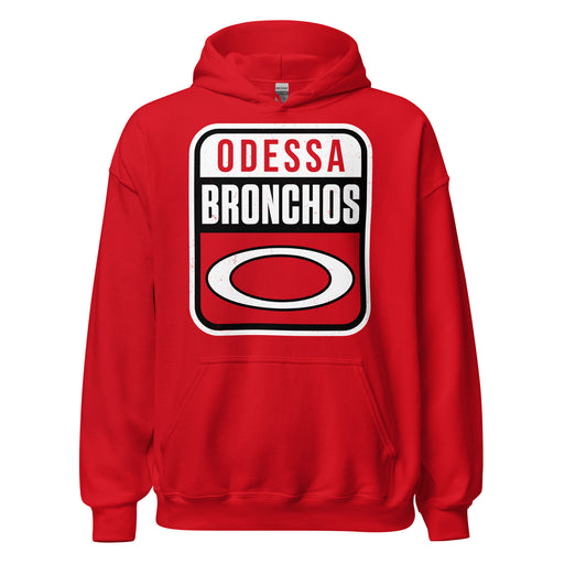 Odessa High School Bronchos Red Classic Unisex Hoodie 001