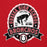 Close-up view of Odessa High School Bronchos Red Classic Unisex Hoodie 212
