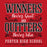 Motivational quote on a red background with 'Porter High School' text. - classic hoodie design 237