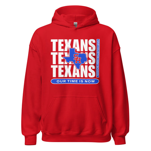 Sam Houston High School Texans Red Classic Unisex Hoodie 235