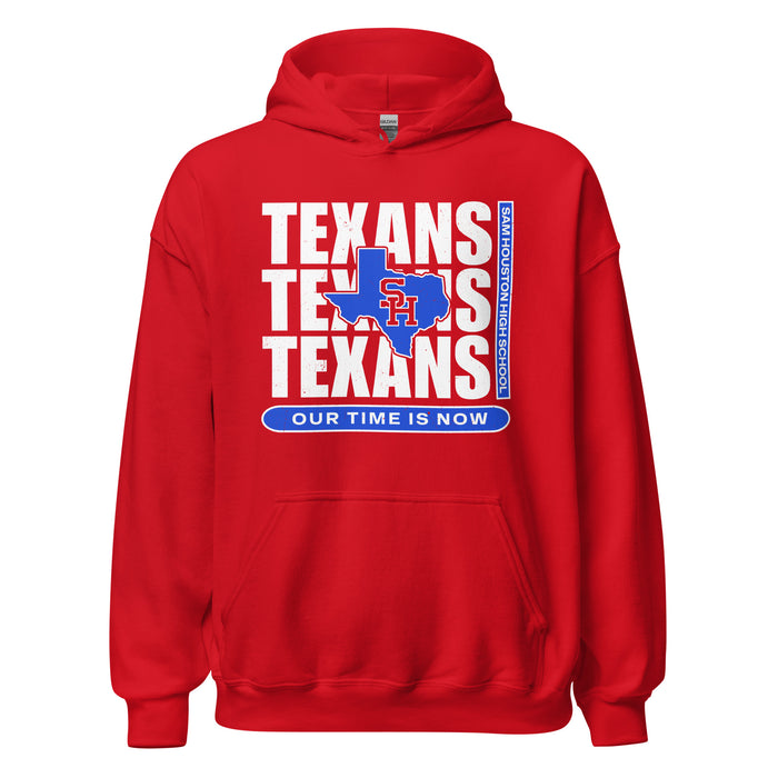 Sam Houston High School Texans Red Classic Unisex Hoodie 235