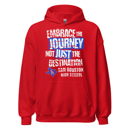 Sam Houston High School Texans Red Classic Unisex Hoodie 232