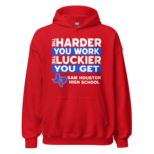 Sam Houston High School Texans Red Classic Unisex Hoodie 238