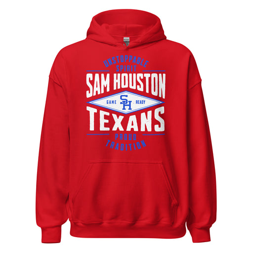 Sam Houston High School Texans Red Classic Unisex Hoodie 210