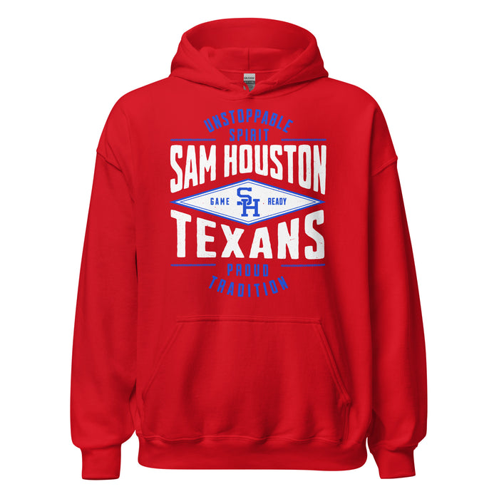 Sam Houston High School Texans Red Classic Unisex Hoodie 210