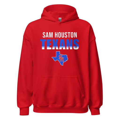 Sam Houston High School Texans Red Classic Unisex Hoodie 024