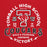 Close-up view of Tomball High School Cougars Red Classic Unisex Hoodie 206